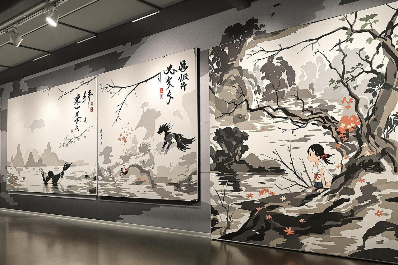 水墨动画的艺术传承:从《小蝌蚪找妈妈》到《雾山五行》 - 漫漫漫画追番茶馆 水墨动画的艺术传承:从《小蝌蚪找妈妈》到《雾山五行》